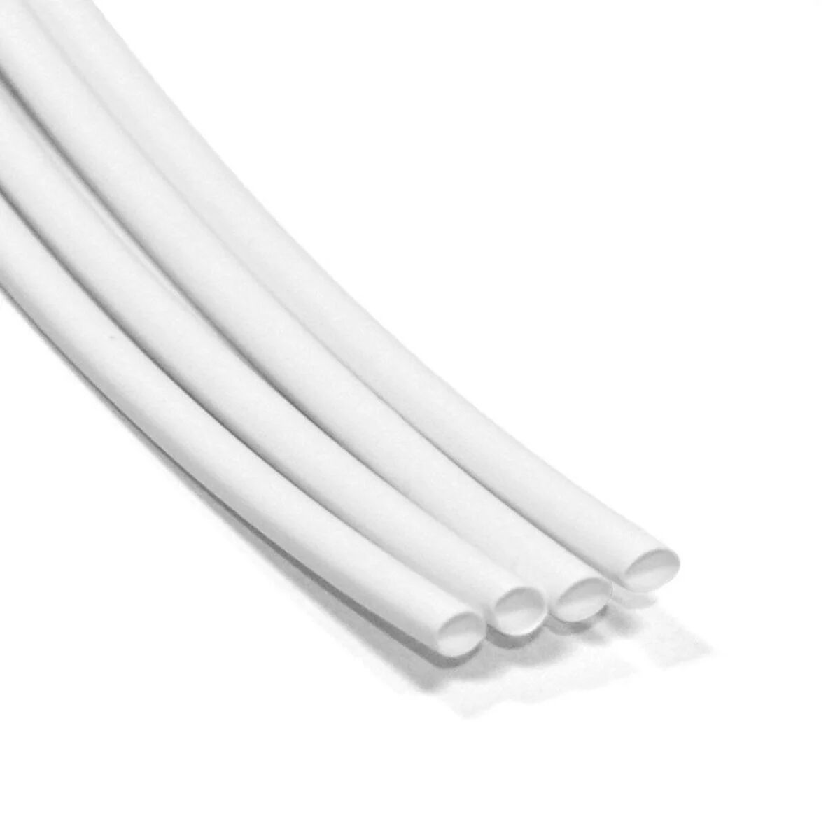 Woer DRM-BEYAZ-0007A 2,5mm Beyaz Isı İle Daralan Makaron 200m
