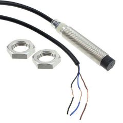 Omron E2B-M12LN08-WP-B2 2M M12 8MM PNP NC Uzun Gövde Çıkık Kafa Kablolu Endüktif Sensör