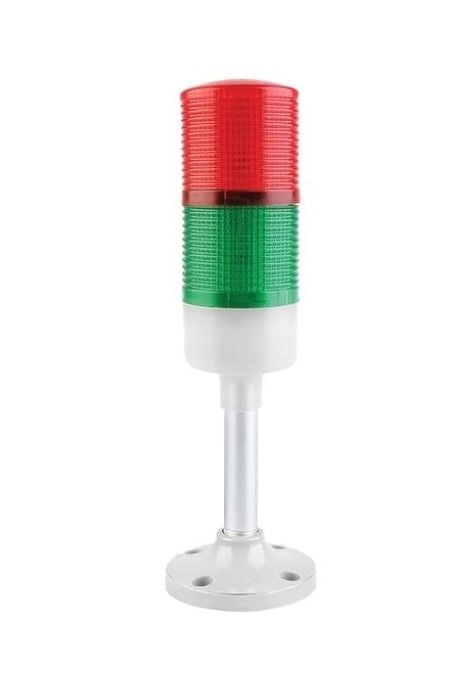 Isıso IS53-2T/W-J 220V 2 Katlı Işıklı Kolon Kırmızı-Yeşil