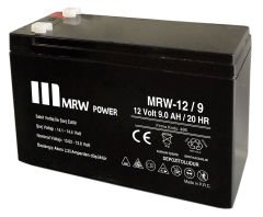 Mervesan MRW-12/9 12V 9Ah Kuru Tip Akü