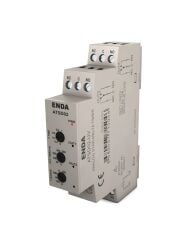 Enda ATSD02-UV 90-250VAC Ray Tipi Analog Yıldız-Üçgen Zaman Rölesi