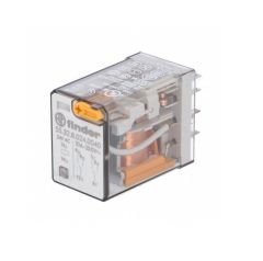 Finder 55.32.8.024.0040 24VAC 10A Çift Kontak Röle