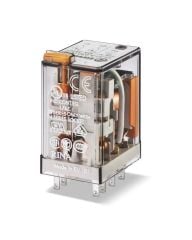 Finder 55.32.8.110.0040 110VAC 10A Çift Kontak Röle