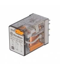 Finder 55.32.8.230.0040 220VAC 10A Çift Kontak Röle