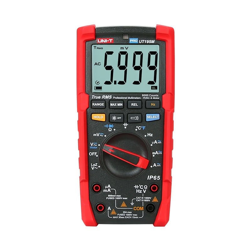 Uni-t UT195M True-Rms Profesyonel Multimetre