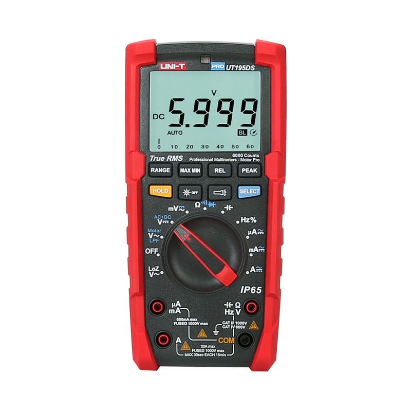 Uni-t UT195DS True-Rms Profesyonel Multimetre