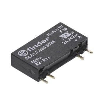 Finder 34.81.7.060.9024 2A 60VDC Bobin Girişli 24VDC Çıkışlı SSR