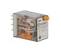 Finder 55.33.8.024.0000 24VAC 10A Üç Kontak Röle