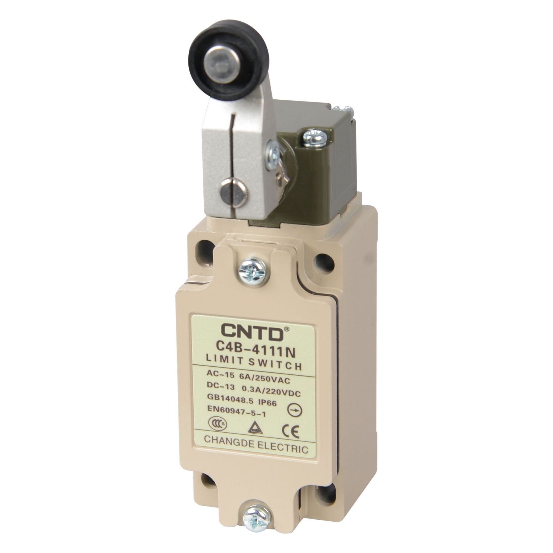 CNTD C4B-4111N Dar Gövde Açısal Kol Makaralı Limit Switch