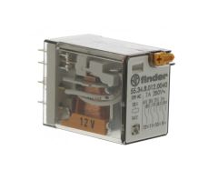 Finder 55.34.8.012.0040 12VAC 7A Dört Kontak Röle