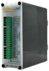 Rotbuslink RTL-TIDO-4CH 4 Kanal RS485 (Modbus-RTU) Termokupl Genişleme Modülü