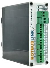 Rotbuslink  RTL-DCMD-4CH 4 Kanal RS485 (Modbus-RTU) DC Motor Sürücü Genişleme Modülü