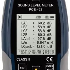 PCE 428-KIT-N Desibelmetre Datalogger