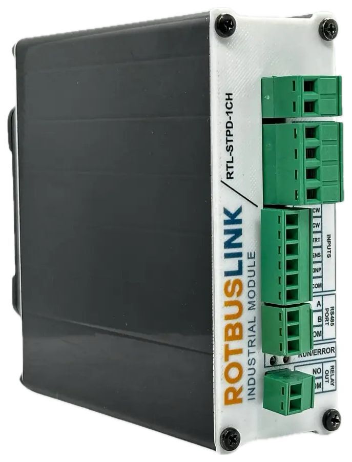 Rotbus Logo Rotbuslink RTL-STPD-1CH 1 Kanal RS485 (Modbus-RTU) Step Motor Sürücü ve ...