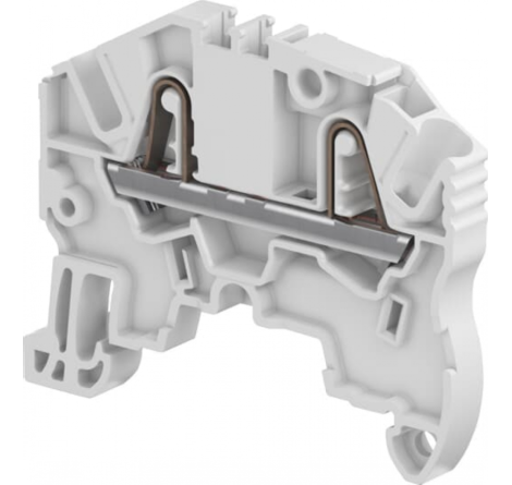 TE Connectivity 1SNK705010R0000 ZK2,5 Yay Baskılı Ray Klemens 2,5 mm Gri