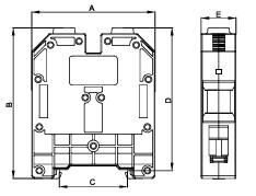 Onka 1010095 MRK 50 mm Vidalı Ray Klemens Mavi