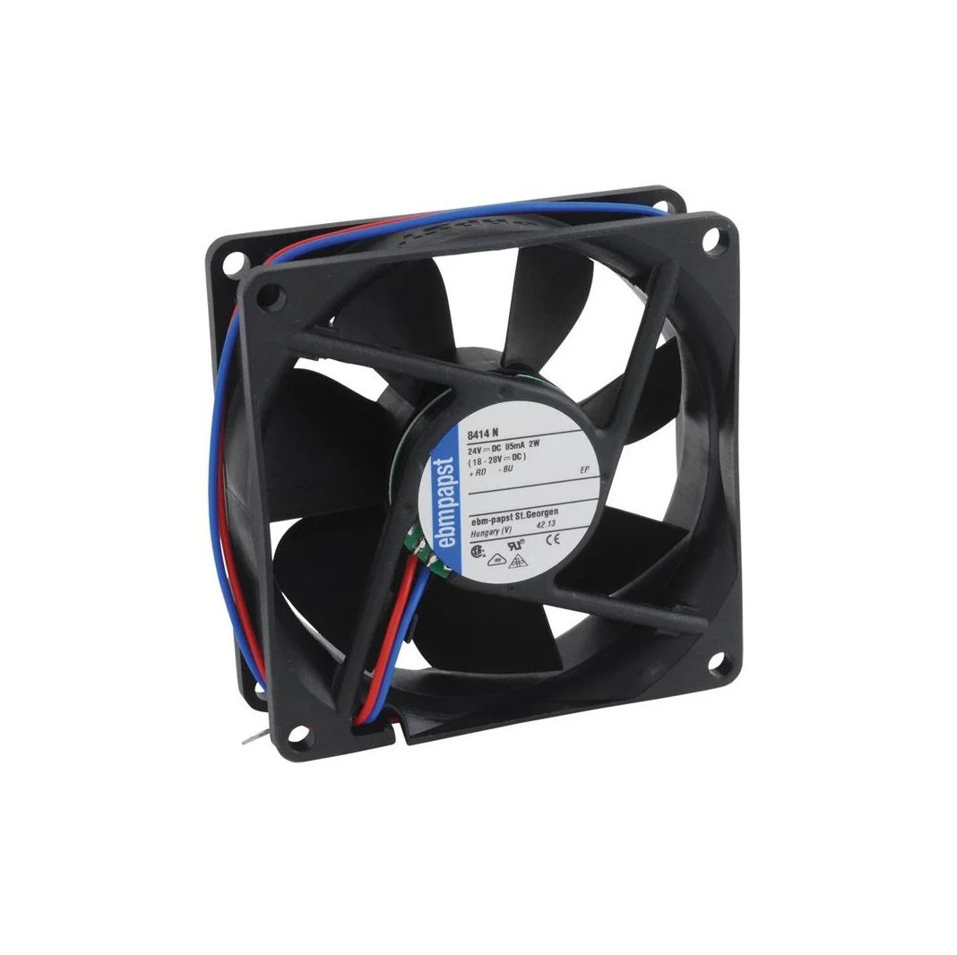 Ebmpapst 8414N 80x80x25 mm 24VDC Kompakt Kare Fan