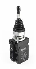 Emas CM707DJ40 22mm 4 Yönlü Metal Kalıcı Joystick Buton