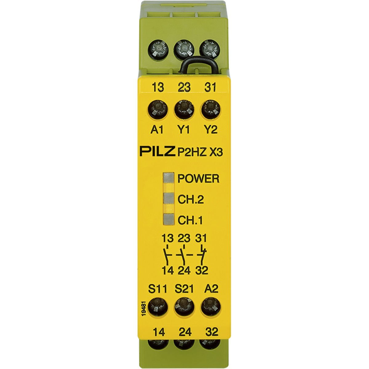 Pilz 774350 P2HZ X3 24VDC 2NO/1NC Emniyet Rölesi