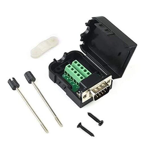 BNB-DSUB9MPV 9 Pin Erkek Vida Bağlantılı Soket