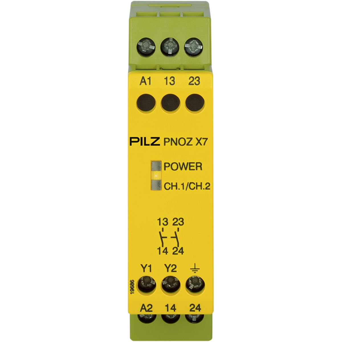 Pilz 774053 PNOZ X7 110VAC 2NO Emniyet Rölesi