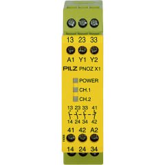 Pilz 774300 PNOZ X1 24VAC/DC 3NO/1NC Emniyet Rölesi