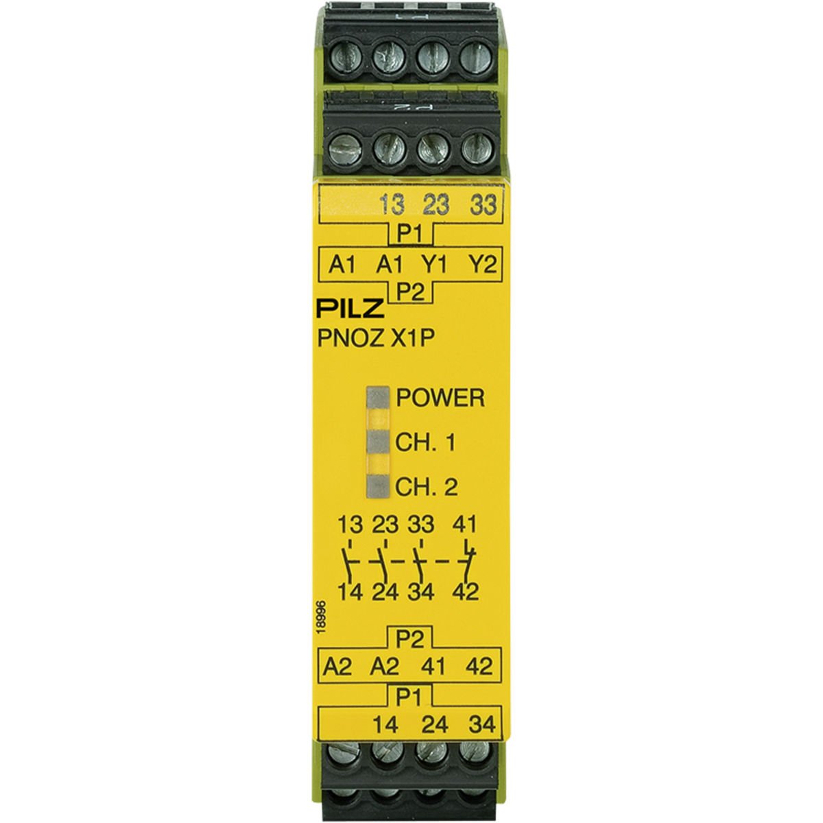 Pilz 777100 PNOZ X1P 24VDC 3NO/1NC Emniyet Rölesi