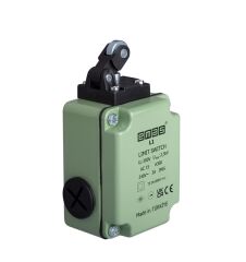 Emas L1K13MİM311 L1 Metal Gövde 14 mm Metal Makaralı Manivela 1NO+1NC Sınır Şalter