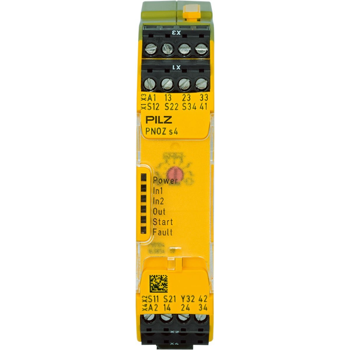 Pilz 750104 PNOZ S4 24VDC 3NO/1NC Emniyet Rölesi