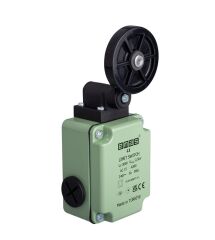 Emas L1K13MEL121 L1 Metal Gövde 50 mm Lastik Kollu Makara 1NO+1NC Sınır Şalter