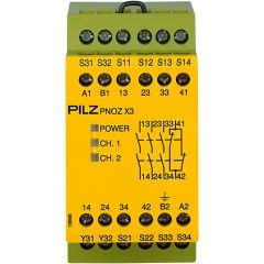 Pilz 774316 PNOZ X3 120VAC/24VDC 3NO/1NC/SO Emniyet Rölesi