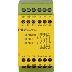 Pilz 774730 PNOZ X4 24VDC 3NO/1NC Emniyet Rölesi