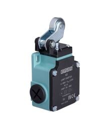 Emas L2K13MİM211 L2 Metal Gövde 22 mm Metal Makaralı Manivela 1NO+1NC Sınır Şalter