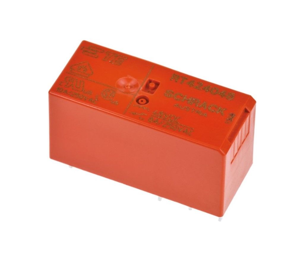 Schrack RT424048 48VDC 8A Çift Kontak Röle