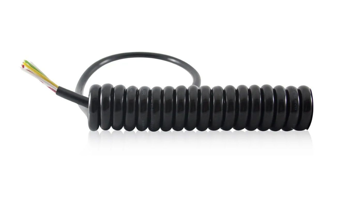 Baran Kablo 2X0,75 mm KB:100 cm AB:380 cm Spiral Kablo