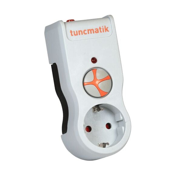 Tunçmatik TSK19019 Tekli Akım Korumalı Priz Beyaz