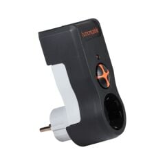 Tunçmatik TSK19020 Tekli Akım Korumalı Priz Siyah