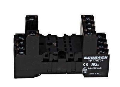 Schrack YPT78704 PT570 Serisi İçin Röle Soketi