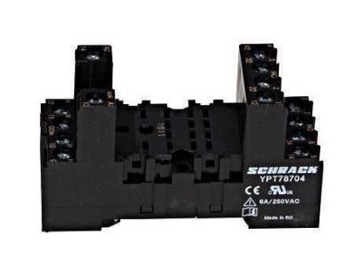 Schrack YPT78704 PT570 Serisi İçin Röle Soketi