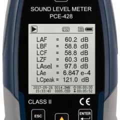 PCE 428 Desibelmetre Datalogger