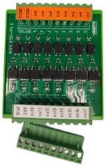 MOS-08-V4 Sekiz Kanal DC SSR Kartı (Transistör/Mosfet)