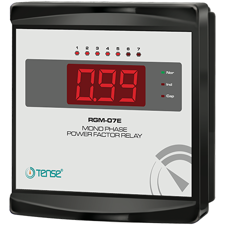 Tense RGM-07E 7 Kademe Monofaze Reaktif Güç Kontrol Rölesi