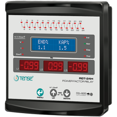 Tense RGT-24H 24 Kademe Trifaze Reaktif Güç Kontrol Rölesi