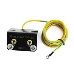 MX-D0206 Antistatik-ESD Masa Altı Metal Topraklama Terminali (2 Banana/2 Kopça)