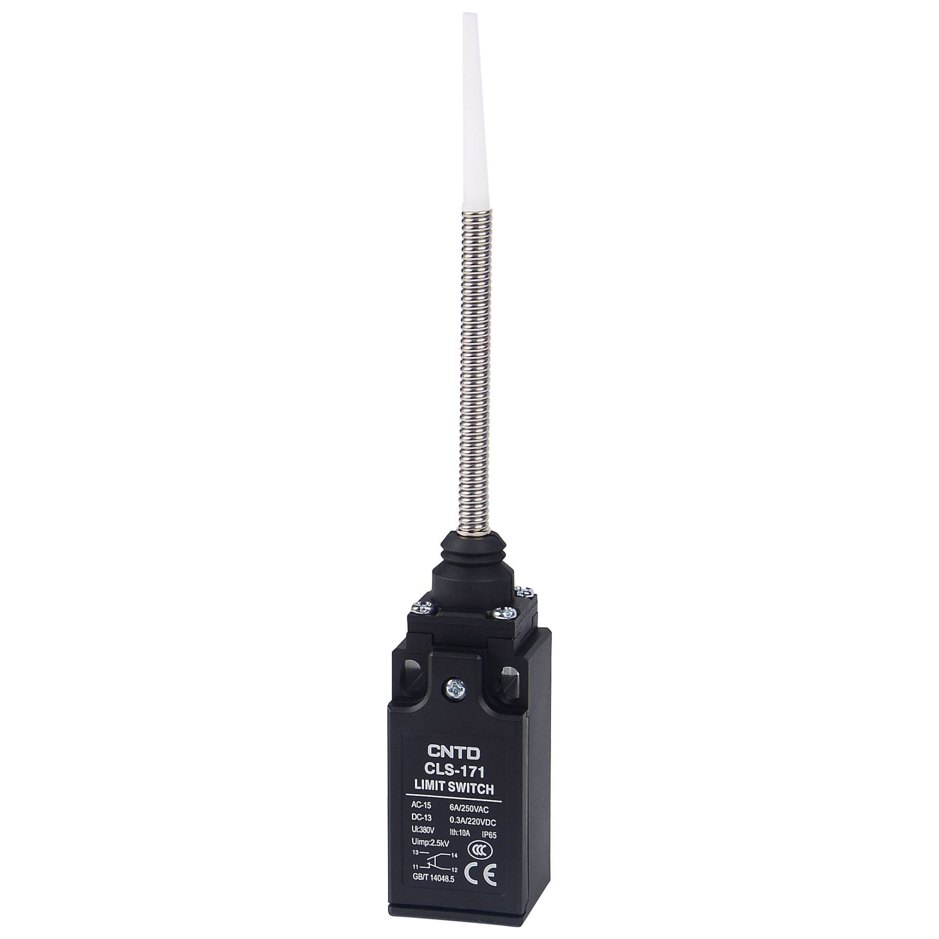 CNTD CLS-171 Dar Gövde Spiral Telli Plastik Çubuklu Limit Switch