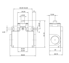 CNTD CLS-301 Geniş Gövde Doğrusal Pimli Limit Switch