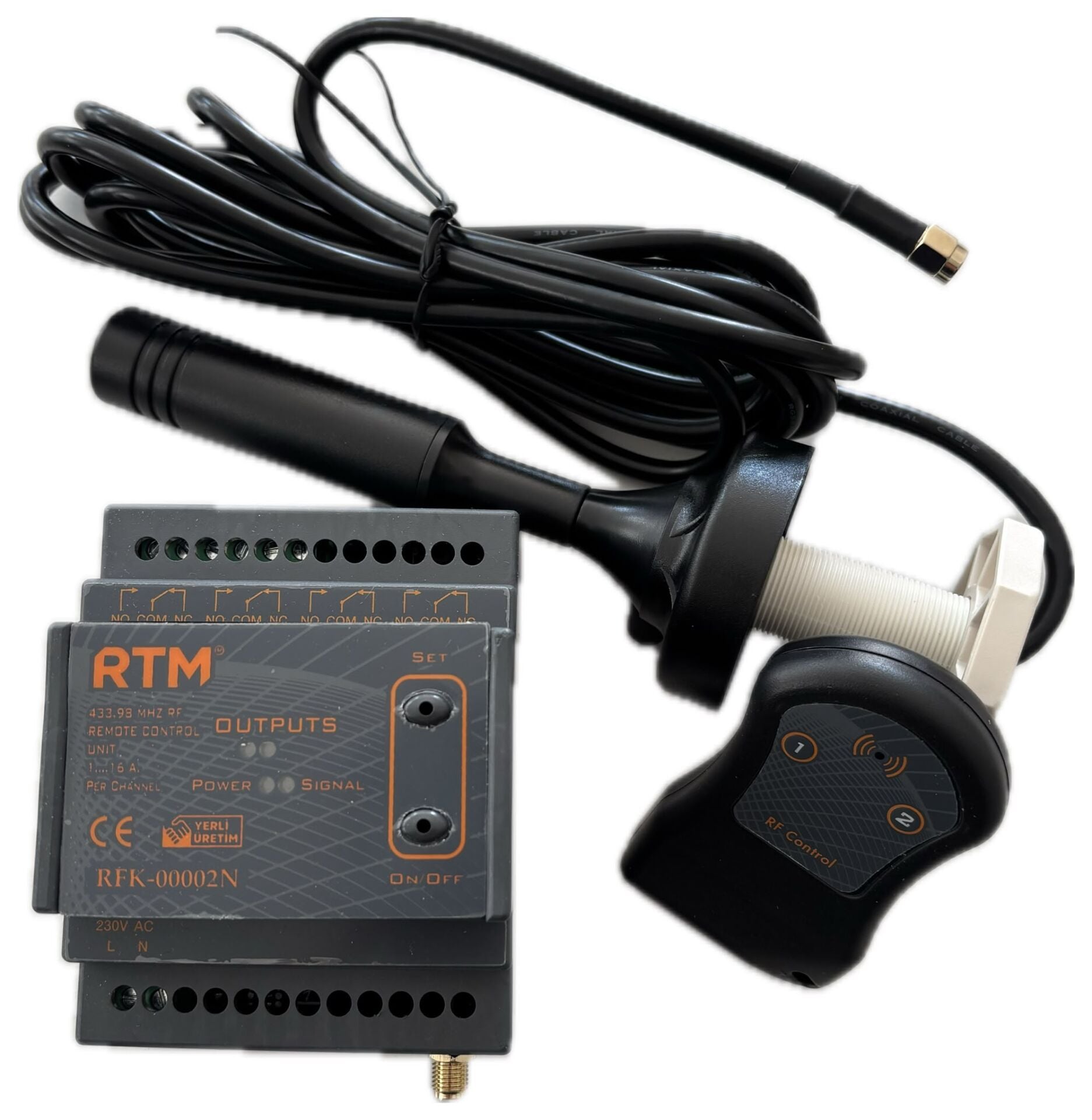 RTM RFK-00002N 2 Kanal RF Uzaktan Kumanda Kiti