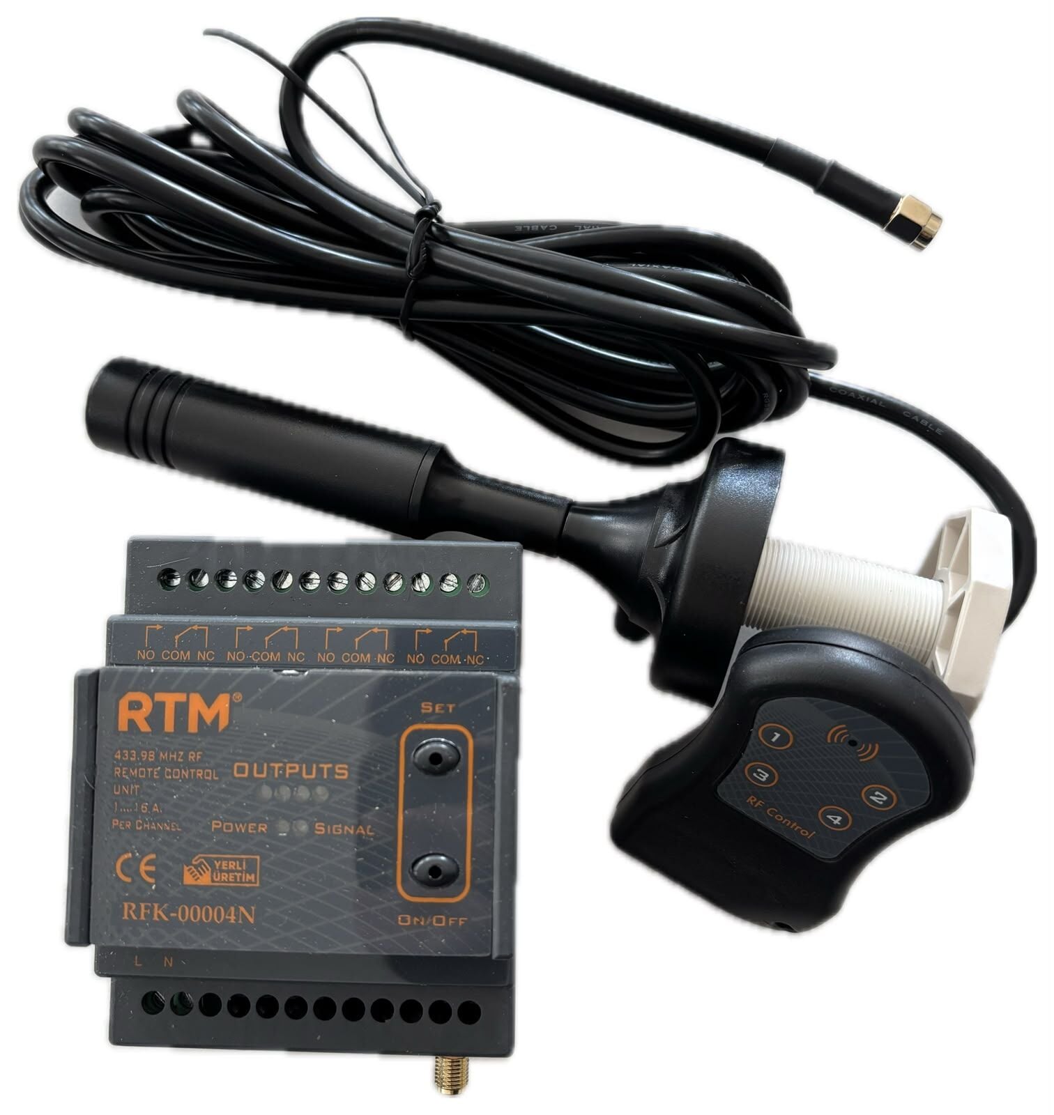 RTM RFK-00004N 4 Kanal RF Uzaktan Kumanda Kiti