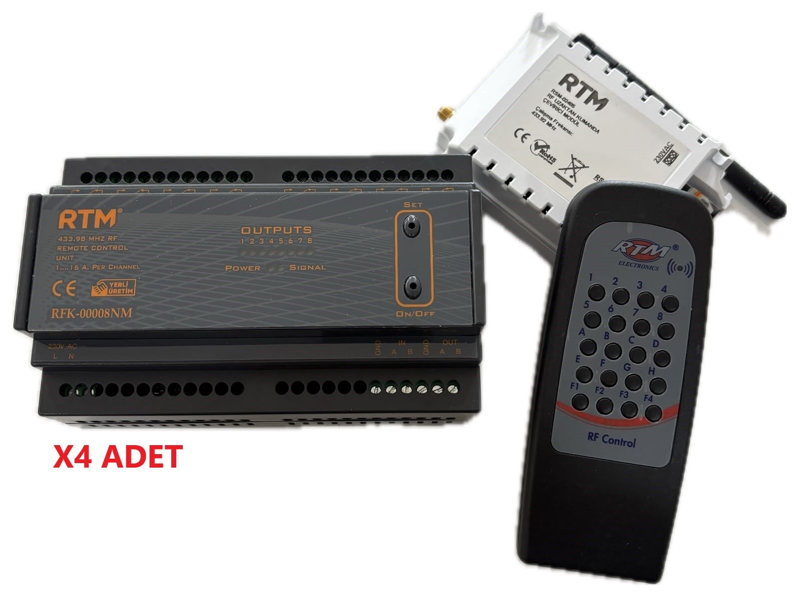 RTM RFK-00032N 32 Kanal RF Uzaktan Kumanda Kiti