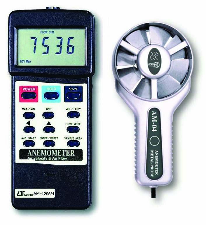 Lutron AM-4206M Pervaneli Anemometre